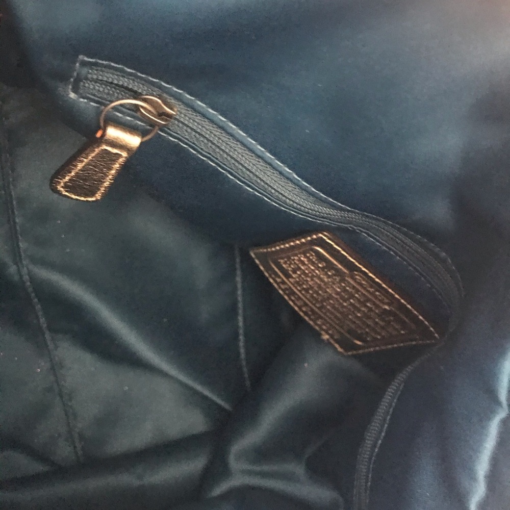 Final Markdown Authentic Coach Python Bag Euc - image 6